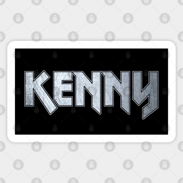 Heavy metal Kenny Sticker by KubikoBakhar